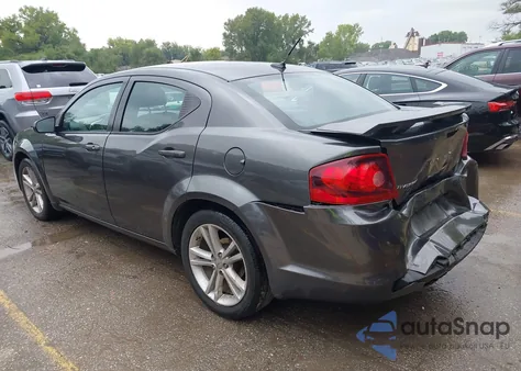 2014 Dodge Avenger Se from USA, damaged, VIN 1C3CDZAB9EN200556